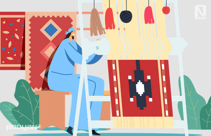 همه چیز در مورد شغل قالی بافی