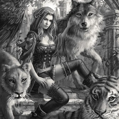دختر جنگجوی جنگل (15115)